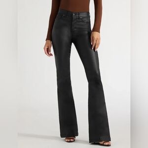 NWT Sofia Vergara Melissa Flare Coated Pants